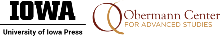University of Iowa Press and Obermann logos